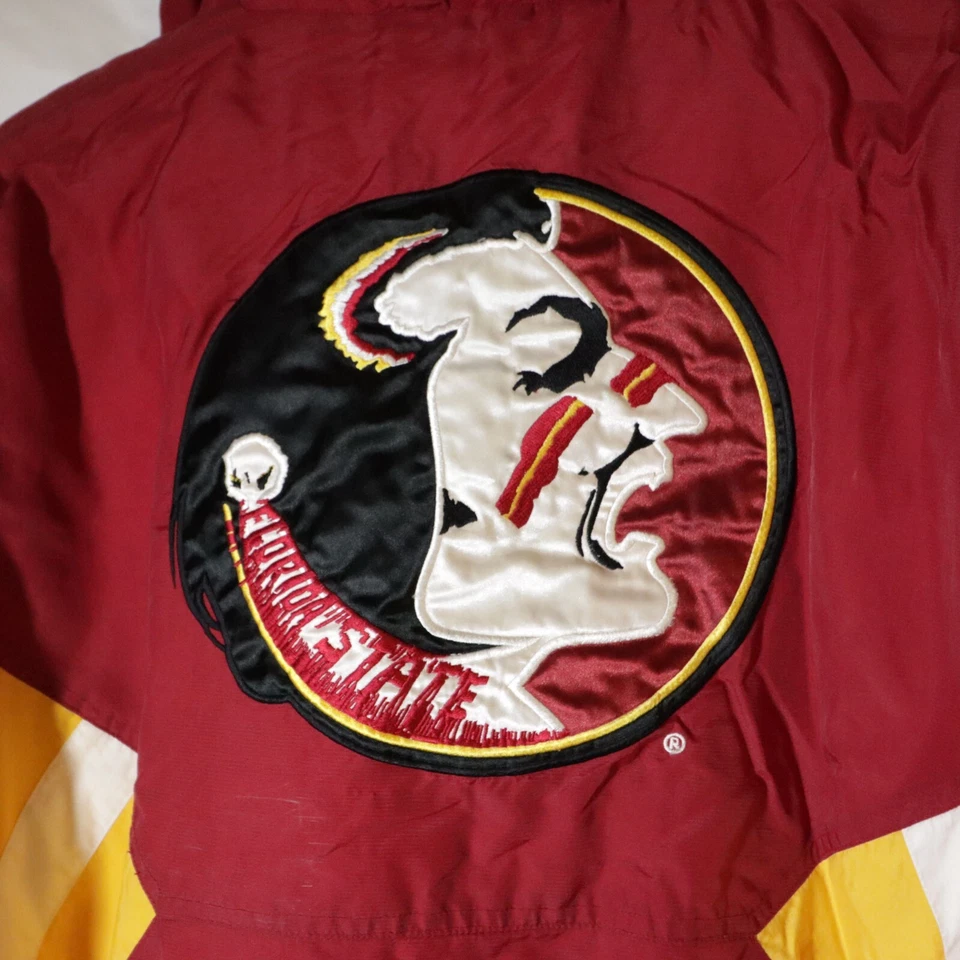 Chaqueta De Colección Años 90 Florida State Seminoles RARA Starter Talla XL Foto 4 de 4