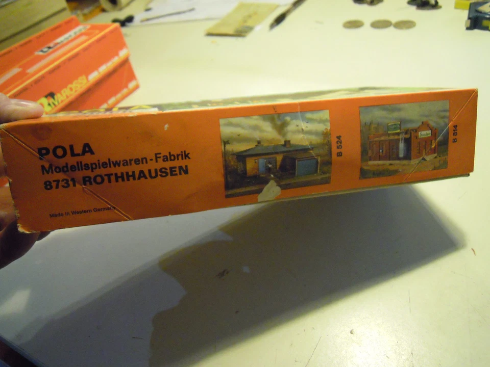 SCATOLA VUOTA - POLA QUICK HO B603 - STAZIONE DI BELLARIA - VINTAGE (VV) - Immagine 3 di 4