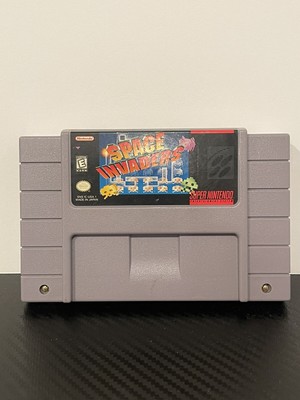 Space Invaders SNES Super Nintendo Entertainment System