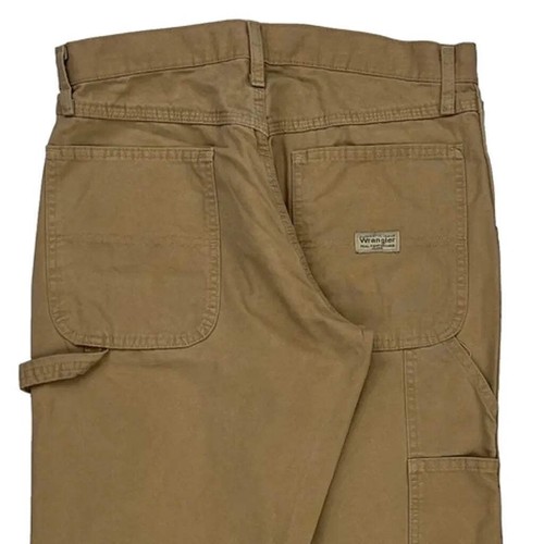 Pantalón Carpintero Wrangler - 32′′ Cintura Beige Algodón - Imagen 11 de 12
