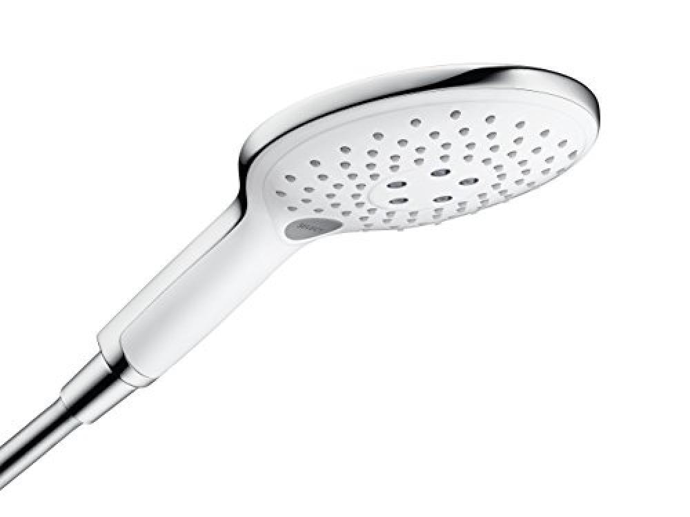 (TG. 150 mm) Hansgrohe 28587400 Raindance Select 150 S Air 3 Jet, Bianco/Cromo,