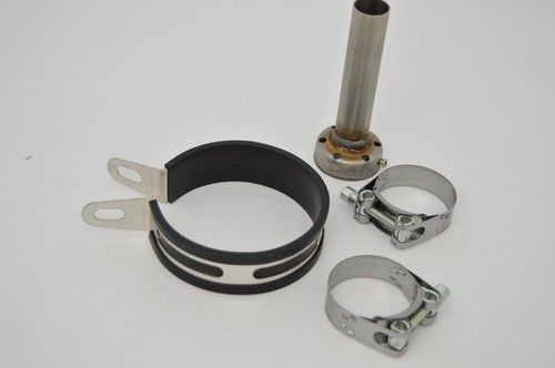 GSX1400 Exhaust SP Diabolus Carbon Fibre Round XLS Carbon Outlet 2005-2008 - Picture 3 of 10