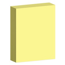 Canary Pastel Color Cardstock Paper, 67lb Vellum Bristol, 8.5 x 11, 2000 Sheets