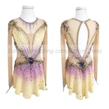 Designer and manufacturer store for girl's Ice figure skating competition dress