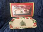 Spode Christmas Tree 2014 Annual Collector Dessert Tray 12"-Gorgeous! New in Box