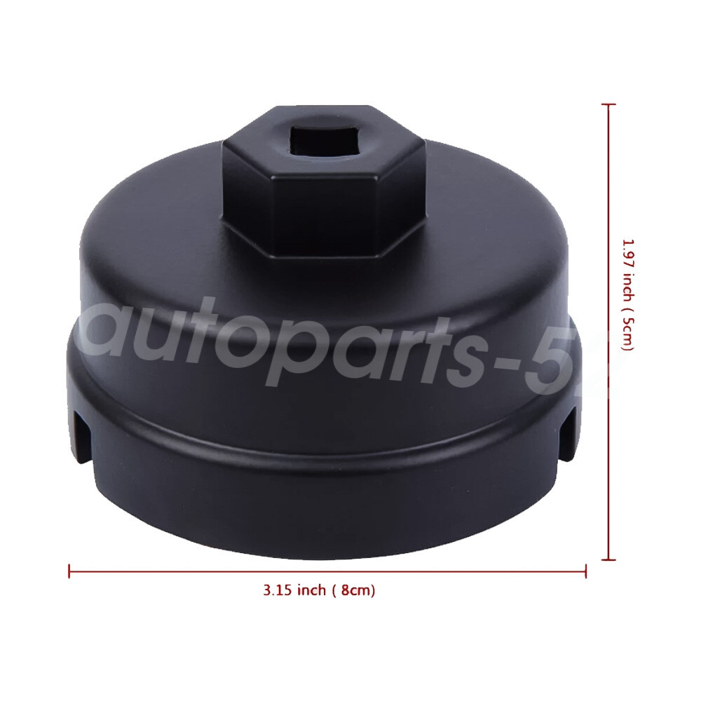 For Toyota Lexus 64MM 14 Flutes Oil Filter Cap Wrench Cup Socket Remover Tool US