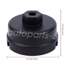 For Toyota Lexus 64MM 14 Flutes Oil Filter Cap Wrench Cup Socket Remover Tool US