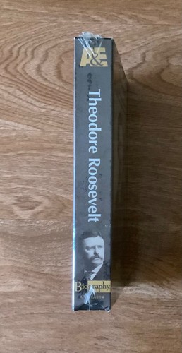 Theodore Roosevelt Roughrider to Rushmore A&E VHS Biography New Sealed - Picture 3 of 7