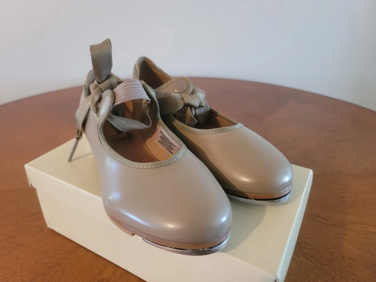Tap Shoes Bloch S0350G Annie tyette shoes attached taps TAN Child