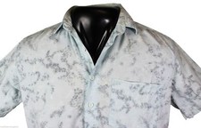 VTG 90s MAUI TRADING COMPANY Casual SURF SHIRT Button Front Abstract Pastel S/S