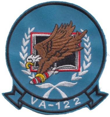 Attack Squadron 122 VA-122 US Navy Embroidered Patch Badge