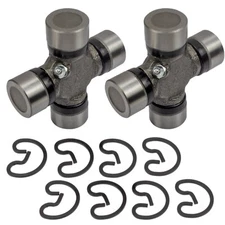 2X Universal Joint 1310 Series 5-153X U Joint Kit OSR Greasable 1.062" X 3.219"