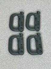 USGI TACTICAL MOLLE II ITW NEXUS (4) Foliage Green GRIMLOC D-RING CARABINER