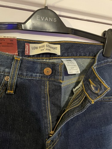 Levi’s 529 Low Rise Straight Blue Jeans W31 L32 - Picture 4 of 4