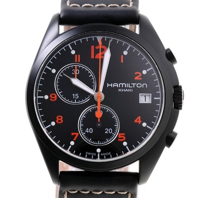 Hamilton H76582733 Aviation Pilot Pioneer Chrono Quarzuhr Edelstahl