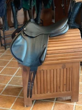 18” 2022 Arion Atlas monoflap saddle in brown Buffalo leather