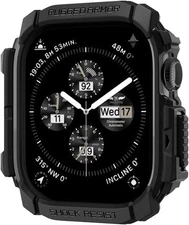 Spigen for Apple Watch Series 11/10 Case, Rugged Armor 42mm Cover Matte Black 
