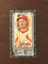 2025 Topps Allen & Ginter - Nolan Arenado #130 Mini Black Bordered MLB Cardinals