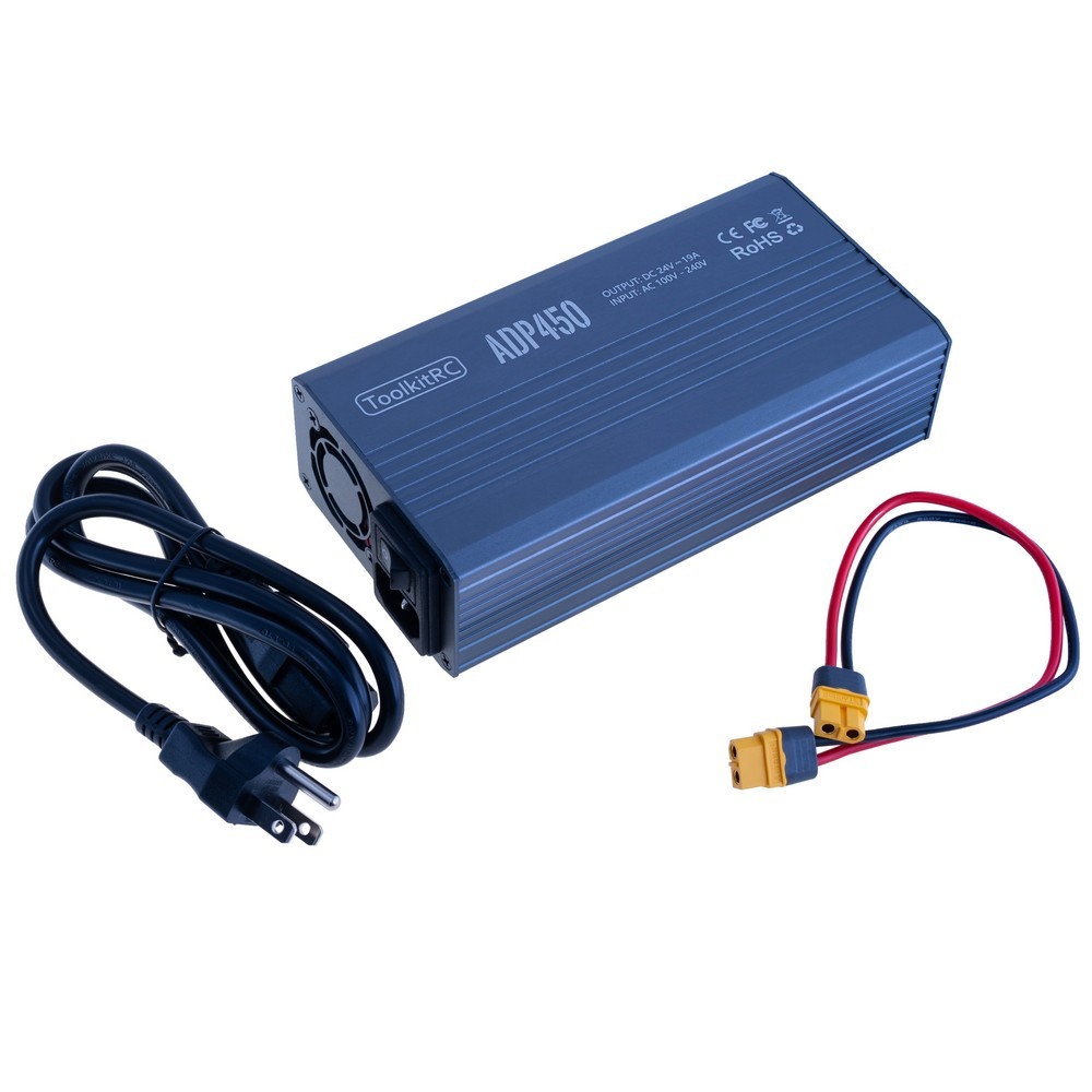 ToolkitRC ADP450 Power Supply 24V 19A 450W XT60