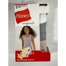 New Hanes Girls Tanks