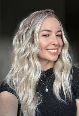 Ombre Blonde 13x4 Lace Frontal Wig With Dark Roots 100% Human Hair Wig
