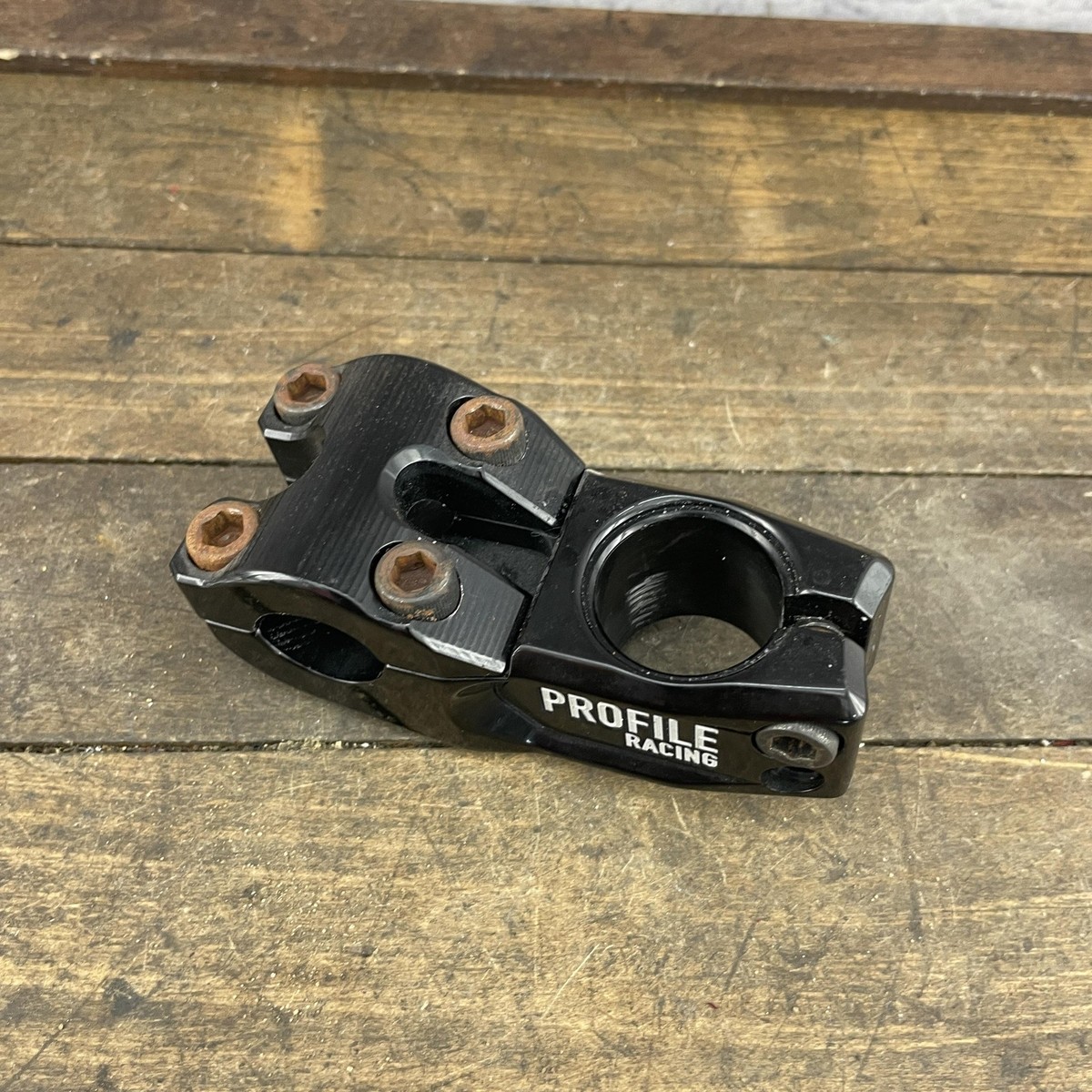 Profile Racing BMX Top Load Stem 53mm Mark Mulville Push Black 1-1