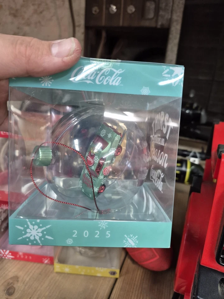 2025 M2 Machines Christmas Ornament Chase - Coke Cola 1969 Chevy Camaro - Image 2 of 2