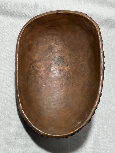 Máscara budista tibetana de colección Kapala cobre plata en relieve arte popular tibetano - Imagen 14 de 18