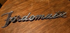 Vintage Ford Fordomatic Emblem