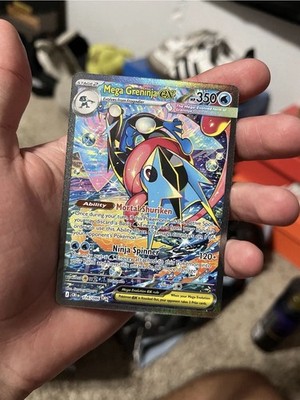 Pokemon Mystery Grab Mega Greninja EX SIR 116/086 40 Packs -READ DESCRIPTION!