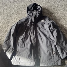 Karrimor Weathertite Navy Jacket With Fleece Jacket Inside Size 11-12 Years