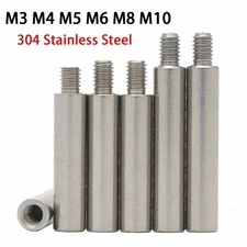 M3 M4 M5 M6 M8 M10 Stainless Steel Male-Female Round Standoff Spacer Column Stud