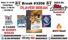 CEDRIC COWARD 2025-26 Topps Finest Basketball Hobby 2 CASE 16 BOX Break #3208