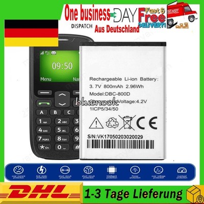  Akku Für Doro 5517 6520 PhoneEasy 508 6620 6171 DBC-800B DBP-800B DBC-800D/800A