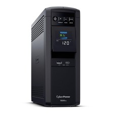CyberPower CP1500PFCLCD PFC Sinewave UPS Battery Backup and Surge Protector, ...