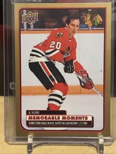 2025-26 Topps Chicago Blackhawks AL Secord Memorable Moments Auto
