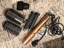 Shark FlexStyle Brush Dryer Bronze with Interchangeable Attachments 2" 1.5"