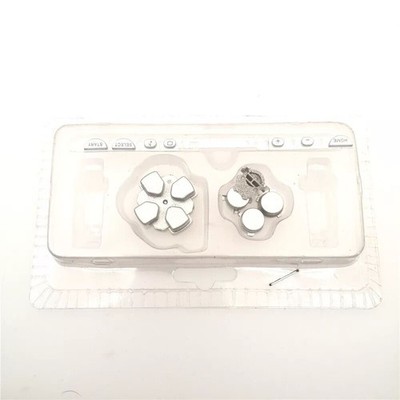 NEW Left Right ABXY Buttons SET Replacement for PSP 1000 Game Console -SILVER