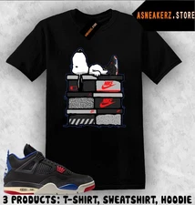 Shirt To Match AJ 4 Rare Air 2025 Sneaker Matching Tee Sneakerhead S Dog T-Shirt
