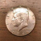 1968 Kennedy Half Dollar 50C Denver Mint Circulated US Coin