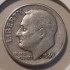 1949-D 10c Roosevelt Dime Denver Mint 90% silver coin (#15d-13304/RBJ)