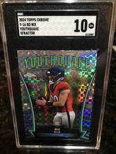 2024 Topps Chrome - Youthquake Bo Nix #Y-16 X-Fractor (RC)