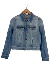 & DENIM Veste en jean Dames Veste T EU 34 bleu style mode des rues