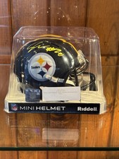 Jaylen Warren Autographed Pittsburgh Steelers Speed Mini Helmet Beckett