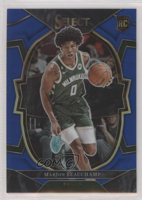 2022-23 Panini Select Concourse Blue Prizm MarJon Beauchamp #75 2l4