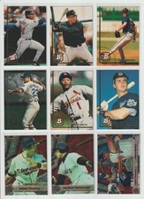1994 Bowman Baseball you pick base stars RC rookie insert Hall Of Famers NM