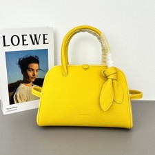 Jacquemus Turismo Bag   Yellow Top Handle Bag