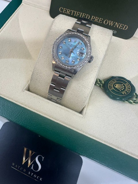 ROLEX DATEJUST STEEL AND CERTIFICATES