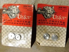 lot 2 pairs Tiger Racing Wheels Slot car 1: 24 Monogram 1/24 scale NOS