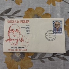 ANTIGUA & BARBUDA - 1984 - HARRY S. TRUMAN - FDC - ES33